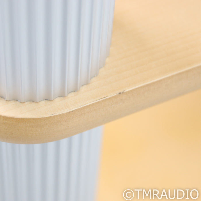 Solid Tech Radius Solo 4 Shelf Stand; Top-Shelf Suspension; Birch