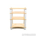 Solid Tech Radius Solo 4 Shelf Stand; Top-Shelf Suspension; Birch