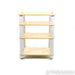 Solid Tech Radius Solo 4 Shelf Stand; Top-Shelf Suspension; Birch