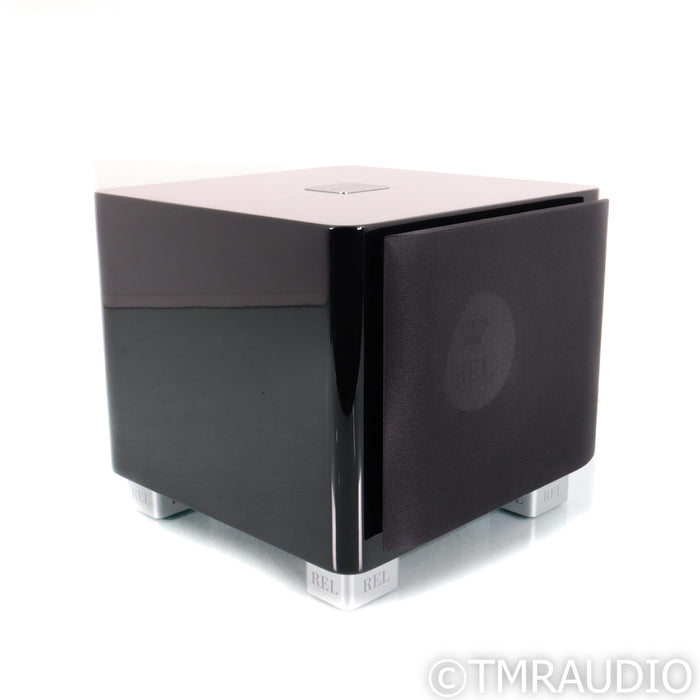 REL Acoustics T/7x 8" Powered Subwoofer; High Gloss Black