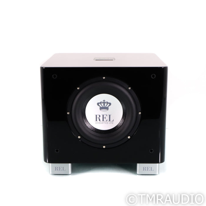 REL Acoustics T/7x 8" Powered Subwoofer; High Gloss Black