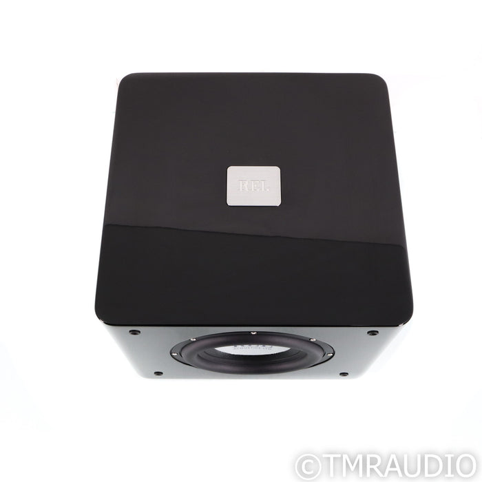 REL Acoustics T/7x 8" Powered Subwoofer; High Gloss Black
