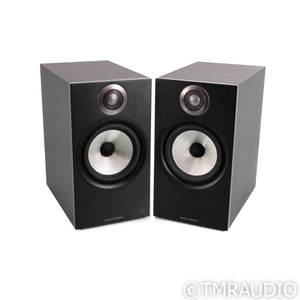 Bowers & Wilkins 606 Bookshelf Speakers; Black Pair (No Grills)