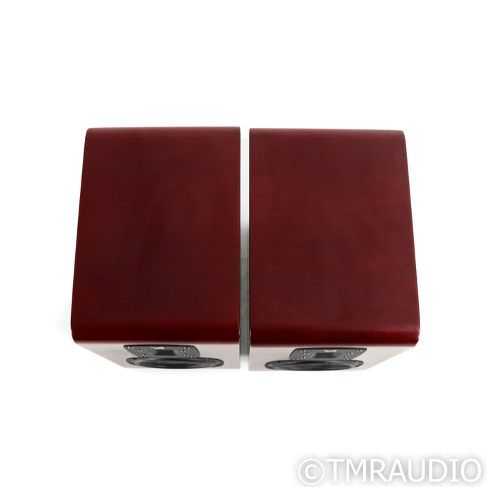 Quad S-2 Bookshelf Speakers; Sapele Mahogany Pair (No Grills)