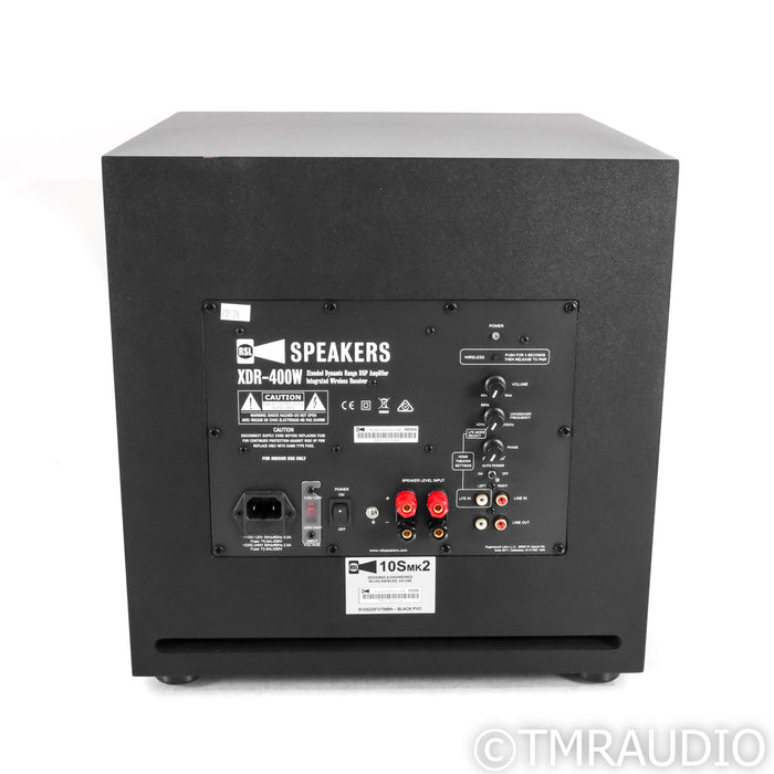 RSL Speakers Speedwoofer 10S Mk2 10" Powered Subwoofer; Black