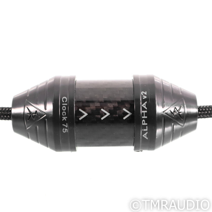 Shunyata Research Alpha v2 Clock 75 BNC Cable; 1m Digital Interconnect