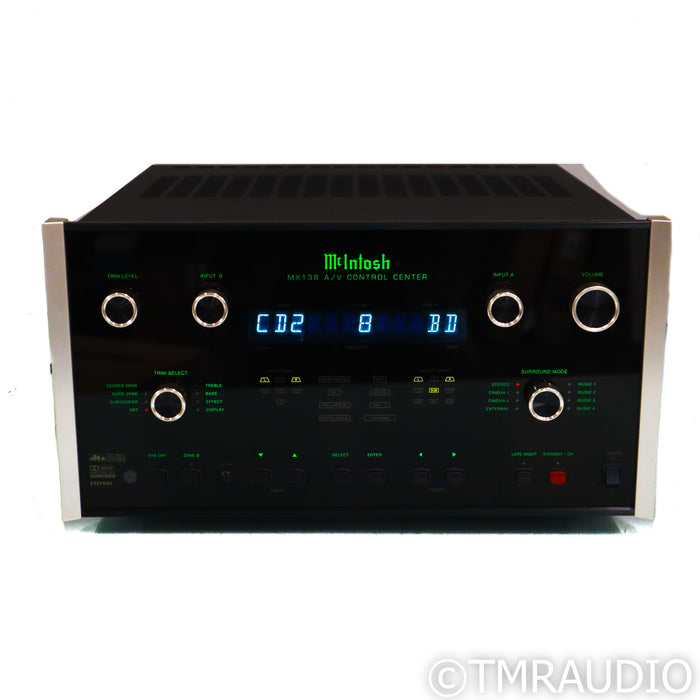 McIntosh MX136 7.1 Channel Home Theater Processor; AS-IS (No HDMI Output)