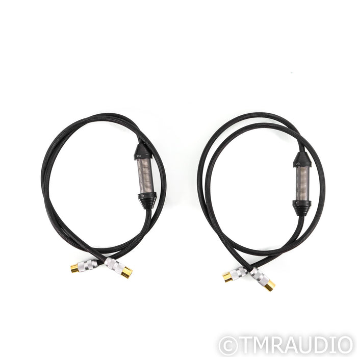 Shunyata Research Alpha V2 XLR Cables; 1.5m Pair Balanced Interconnects