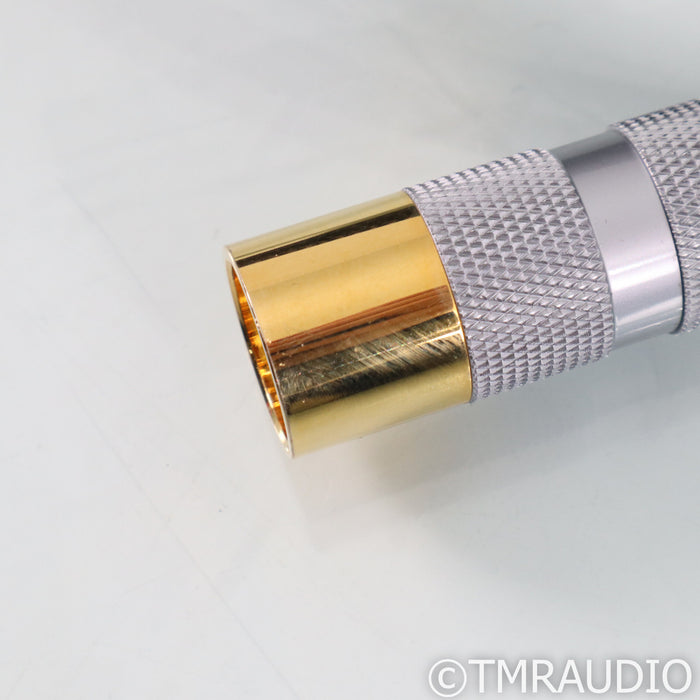 Shunyata Research Alpha V2 XLR Cables; 1.5m Pair Balanced Interconnects