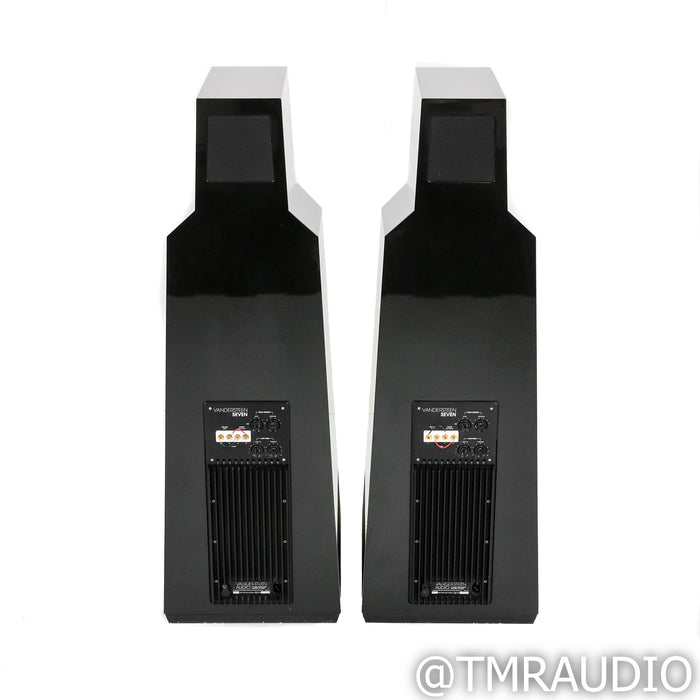 Vandersteen Model 7 MK I Floorstanding Speakers; Black Pair