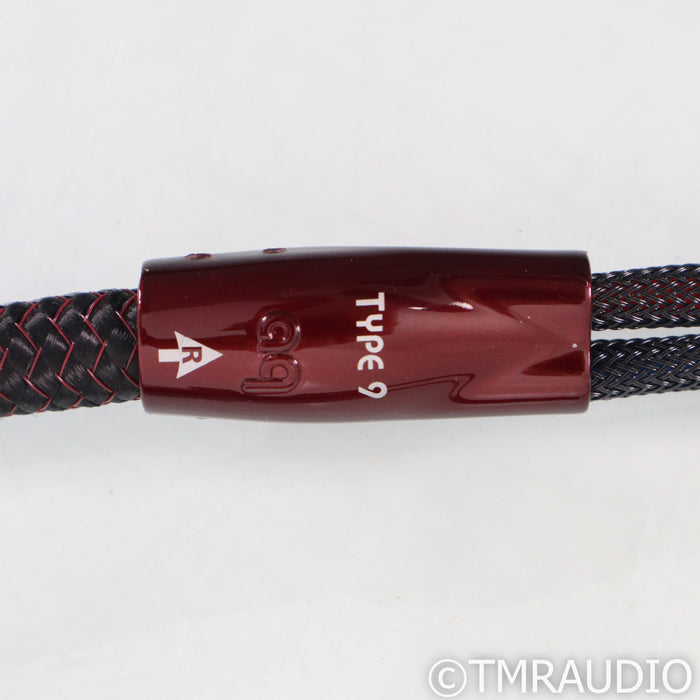 AudioQuest Type 9 Speaker Cables; 3m Pair
