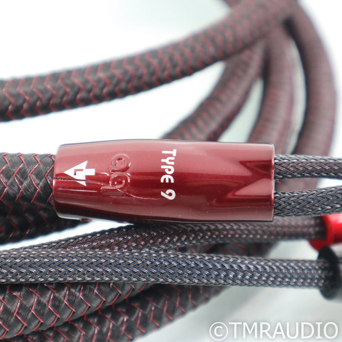 AudioQuest Type 9+ Speaker Cables; 1.8m Pair
