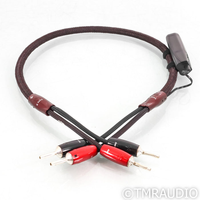 AudioQuest Type 9+ Speaker Cable; 0.9m Single