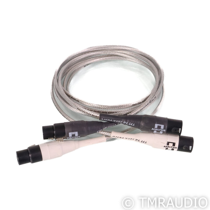 Analysis Plus Silver Apex XLR Cables; 2m Pair Balanced Interconnects