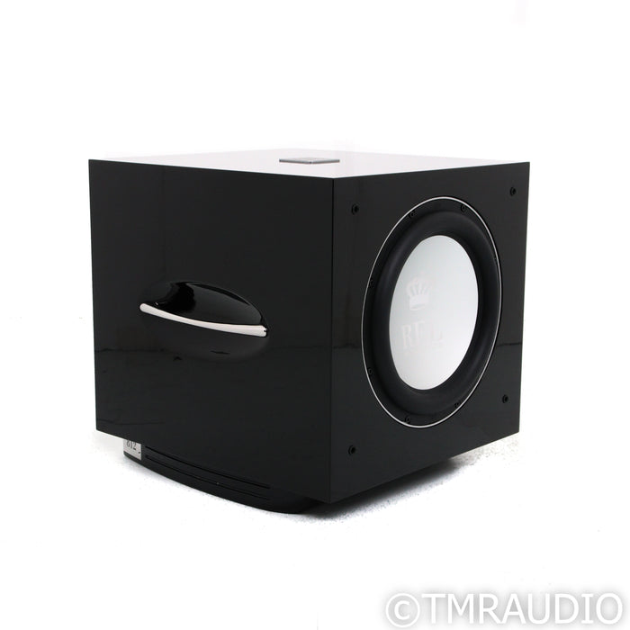 REL S/812 12" Powered Subwoofer; Gloss Black