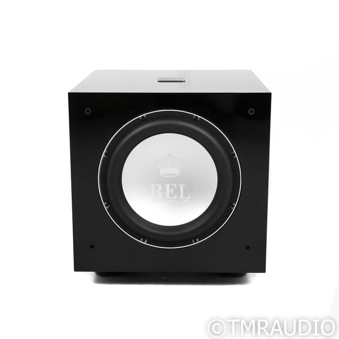 REL S/812 12" Powered Subwoofer; Gloss Black
