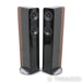 Q Acoustics Concept 500 Floorstanding Speakers; Black & Rosewood Pair (Open Box)