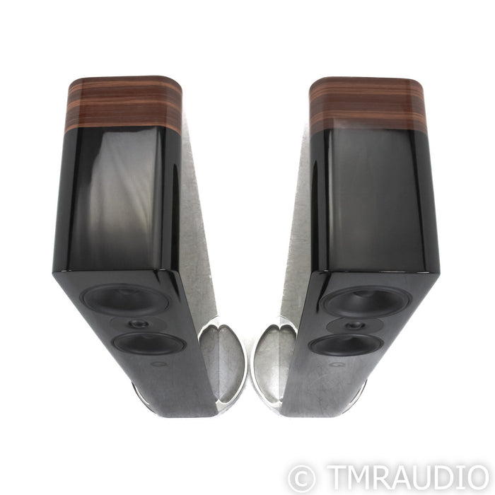 Q Acoustics Concept 500 Floorstanding Speakers; Black & Rosewood Pair (Open Box)