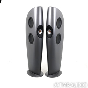 KEF Blade One Meta Floorstanding Speakers; Charcoal Pair