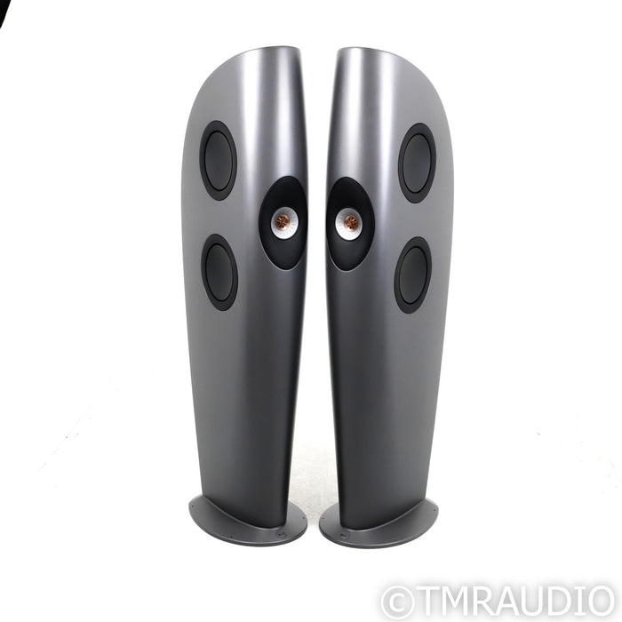 KEF Blade One Meta Floorstanding Speakers; Charcoal Pair