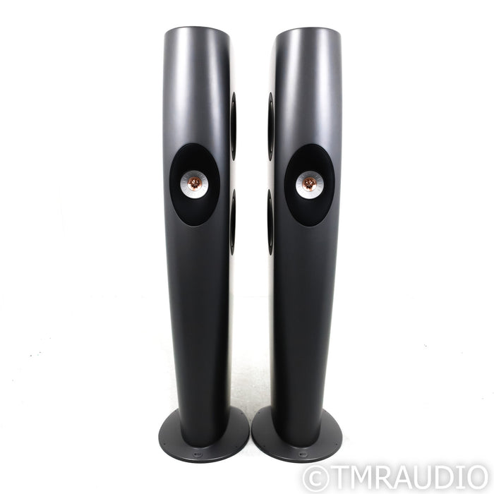 KEF Blade One Meta Floorstanding Speakers; Charcoal Pair