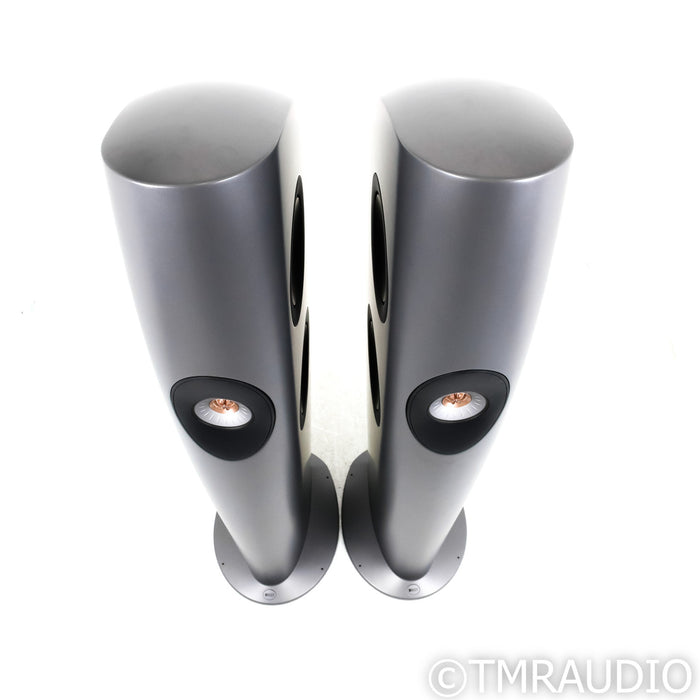KEF Blade One Meta Floorstanding Speakers; Charcoal Pair