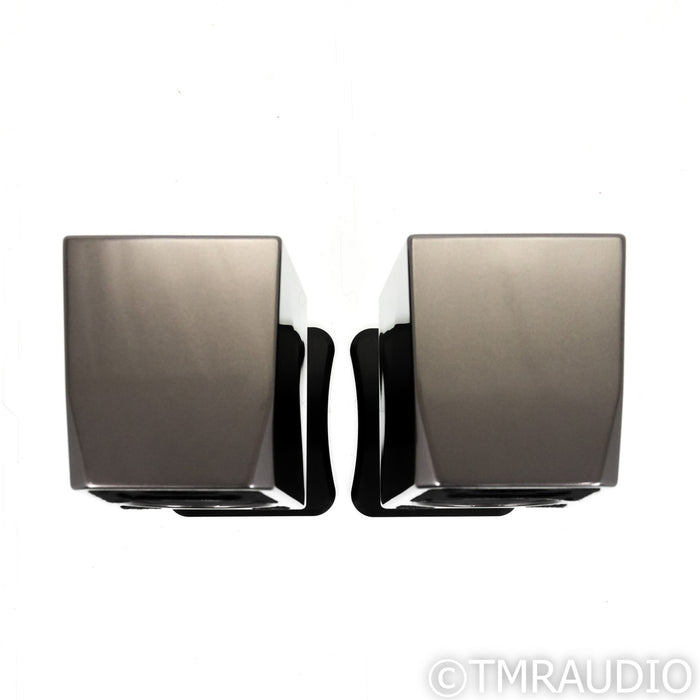 Wilson Audio TuneTot Bookshelf Speakers; Galaxy Gray Pair w/ Stands & ISOBases