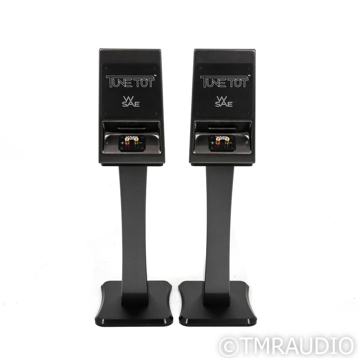 Wilson Audio TuneTot Bookshelf Speakers; Galaxy Gray Pair w/ Stands & ISOBases
