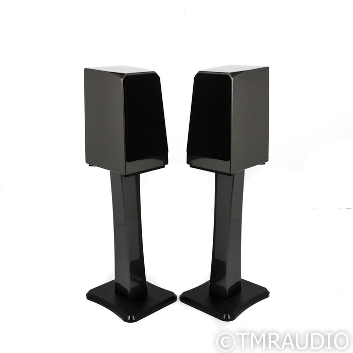 Wilson Audio TuneTot Bookshelf Speakers; Galaxy Gray Pair w/ Stands & ISOBases