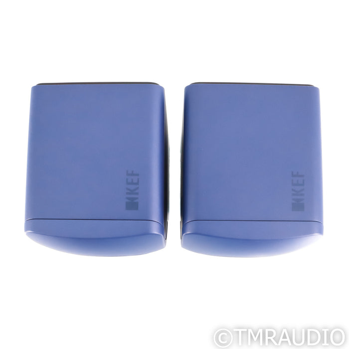 KEF LS50 Meta Bookshelf Speakers; Royal Blue Pair