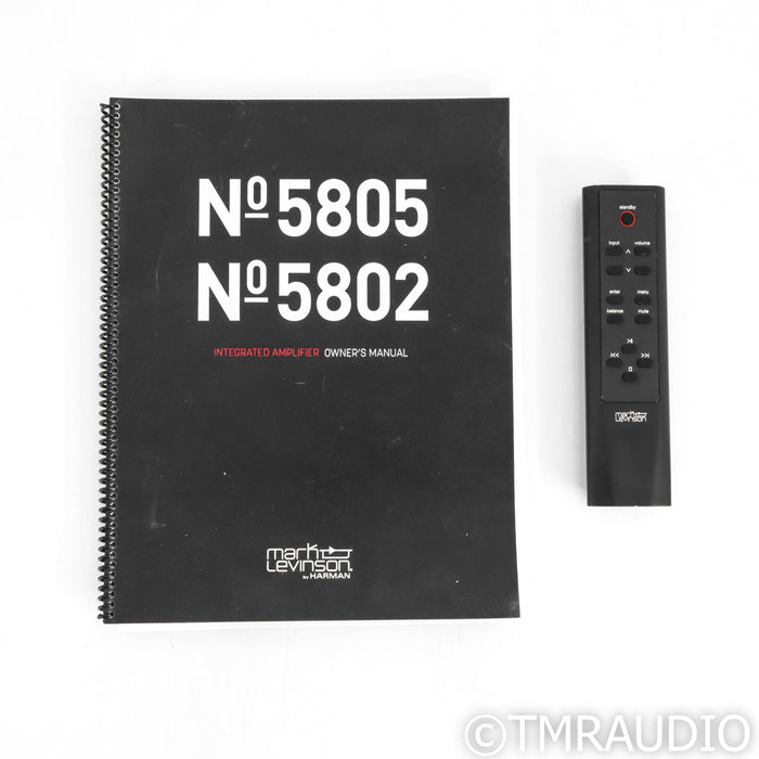 Mark Levinson No. 5805 Stereo Integrated Amplifier