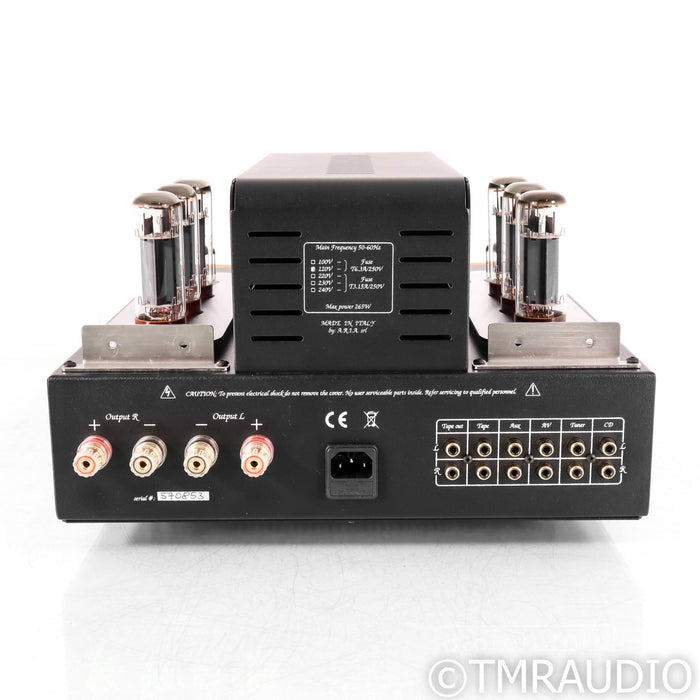 Unison Research S6 Stereo Tube Integrated Amplifier; Cherry (Open Box)