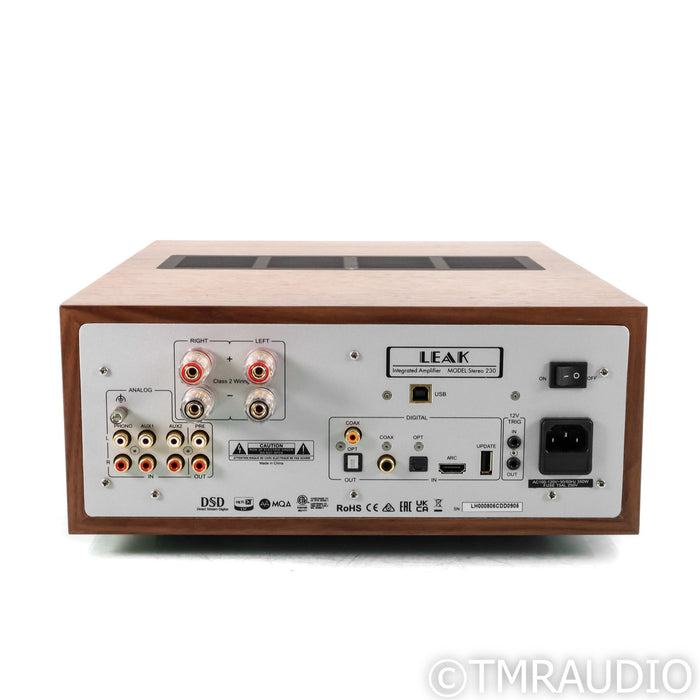 Leak Stereo 230 Stereo Integrated Amplifier; MM Phono