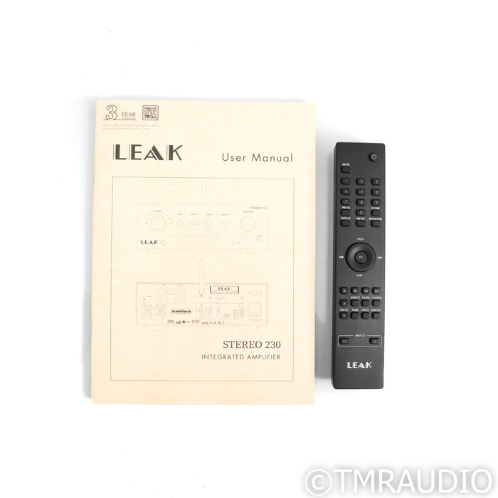 Leak Stereo 230 Stereo Integrated Amplifier; MM Phono