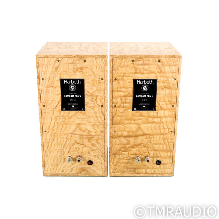 Harbeth Compact 7ES-3 40th Anniversary Edition Bookshelf Speakers; Tamo Pair