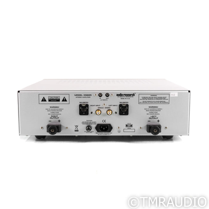 Audio Research DS225 Stereo Power Amplifier