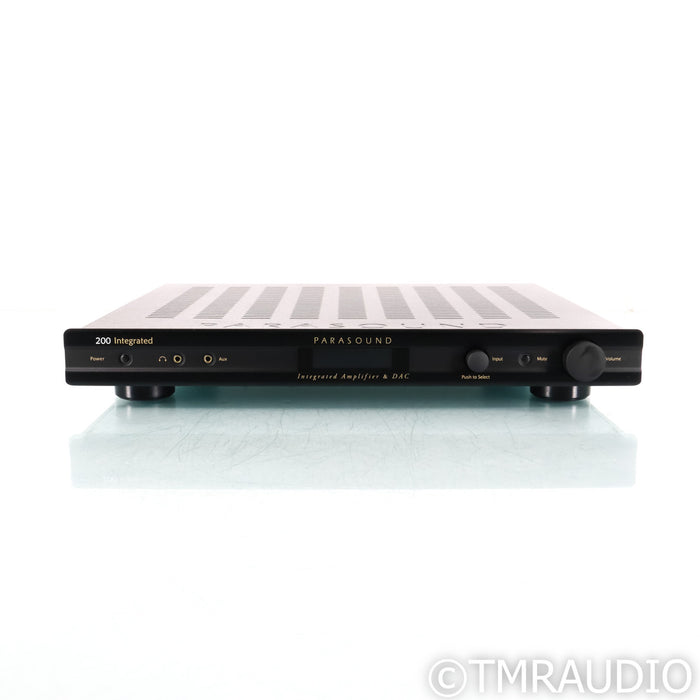 Parasound NewClassic 200 Stereo Integrated Amplifier & DAC; MM & MC Phono