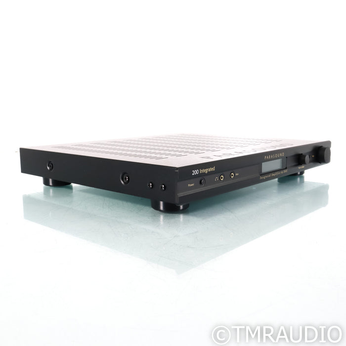 Parasound NewClassic 200 Stereo Integrated Amplifier & DAC; MM & MC Phono