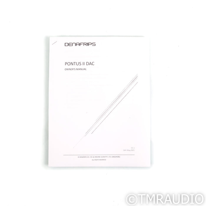 Denafrips Pontus II DAC; D/A Converter