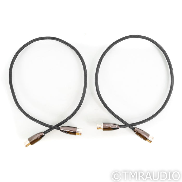 AudioQuest Yukon XLR Cables; 0.75m Balanced Interconnects