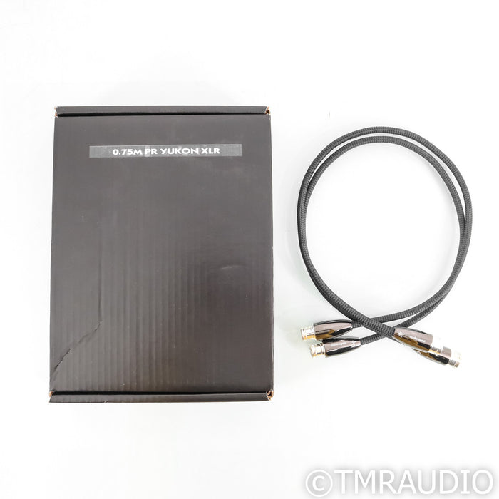 AudioQuest Yukon XLR Cables; 0.75m Balanced Interconnects