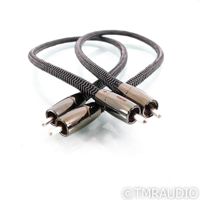 AudioQuest Yukon RCA Cables; 0.5m Interconnects