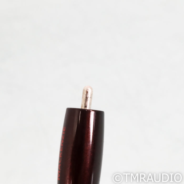 AudioQuest Mackenzie RCA Cables; 2m Interconnects