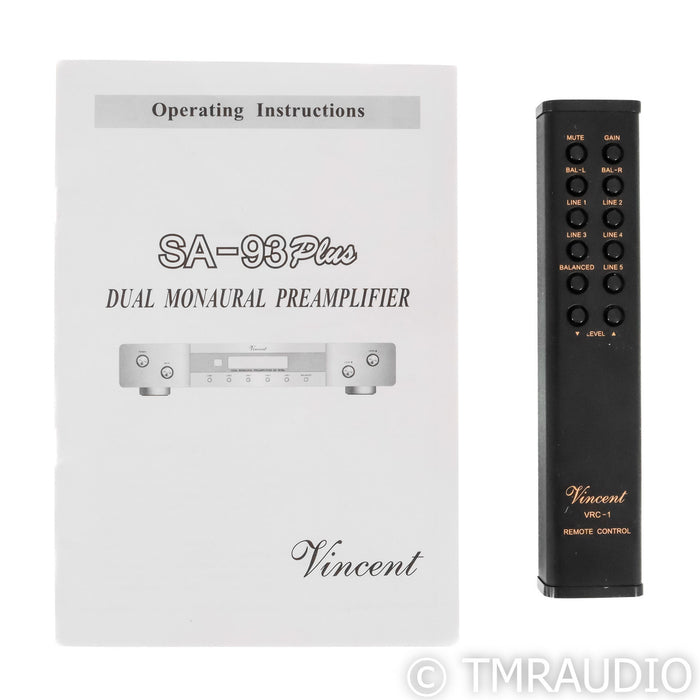 Vincent SA-93 Plus Stereo Preamplifier