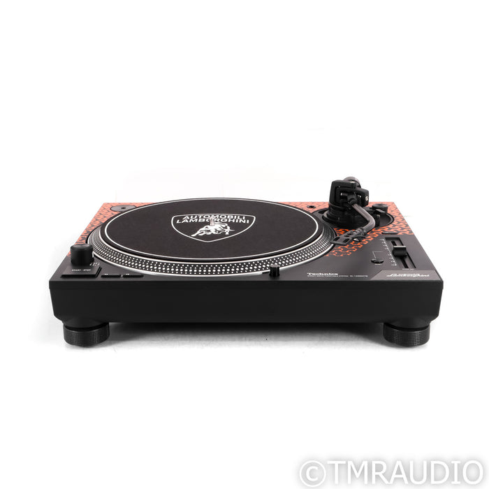 Technics Automobili Lamborghini SL-1200M7B Turntable; Orange (No Cartridge)