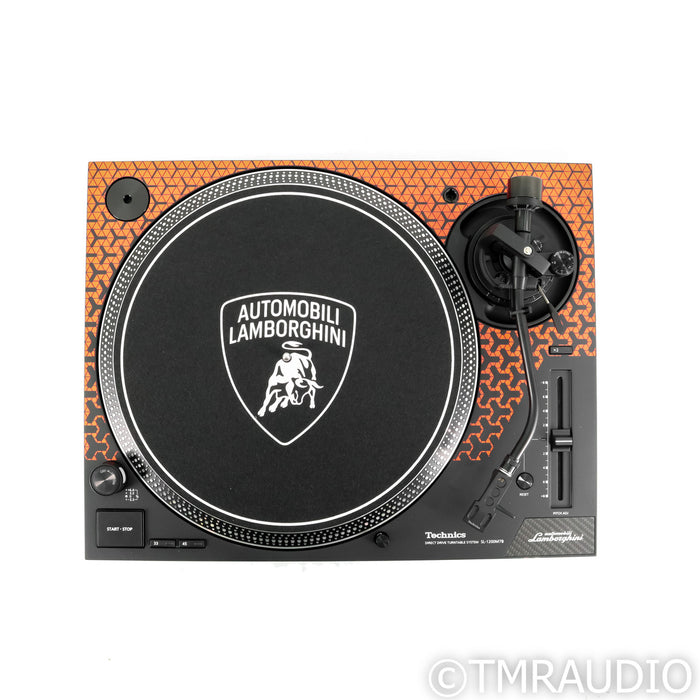 Technics Automobili Lamborghini SL-1200M7B Turntable; Orange (No Cartridge)