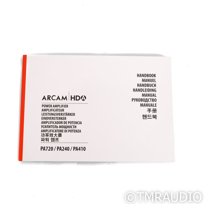 Arcam PA240 Stereo Power Amplifier