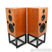 Harbeth 40.3 XD Floorstanding Speakers; Cherry Pair w/ Ton Trager Stands