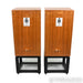 Harbeth 40.3 XD Floorstanding Speakers; Cherry Pair w/ Ton Trager Stands