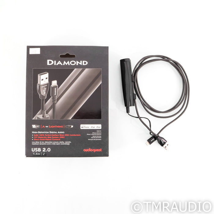 AudioQuest Diamond USB to Lightning Cable; 1.5m Digital Interconnect